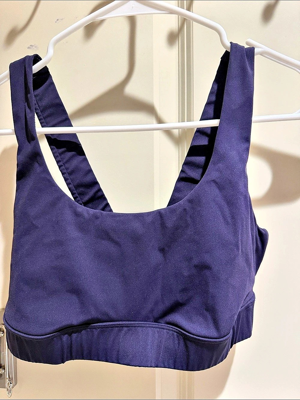 Vuori Stride Bra Crop Top Navy Size Small